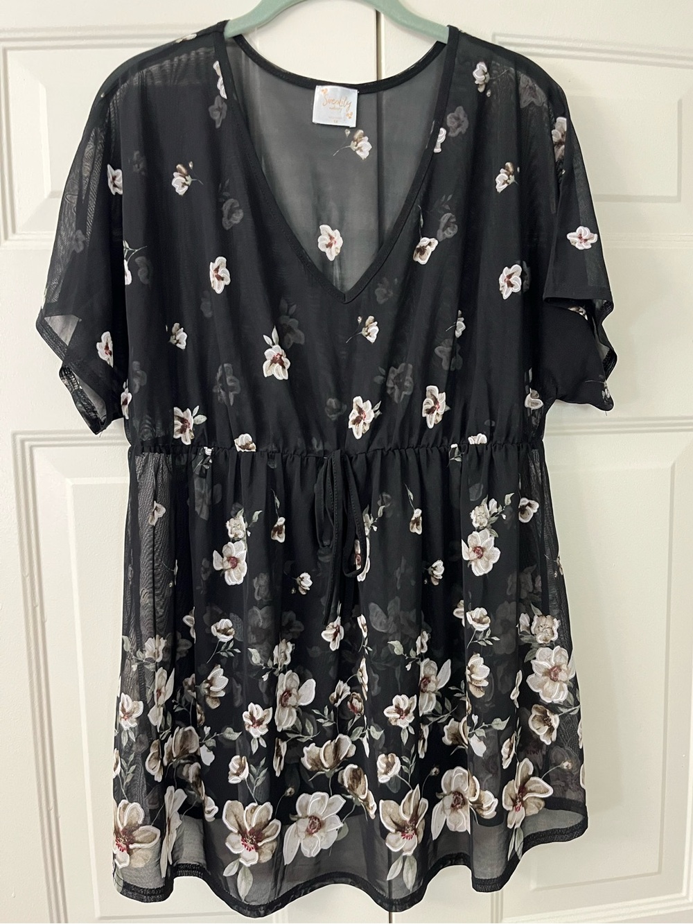 Siren Lily Maternity Mesh Top